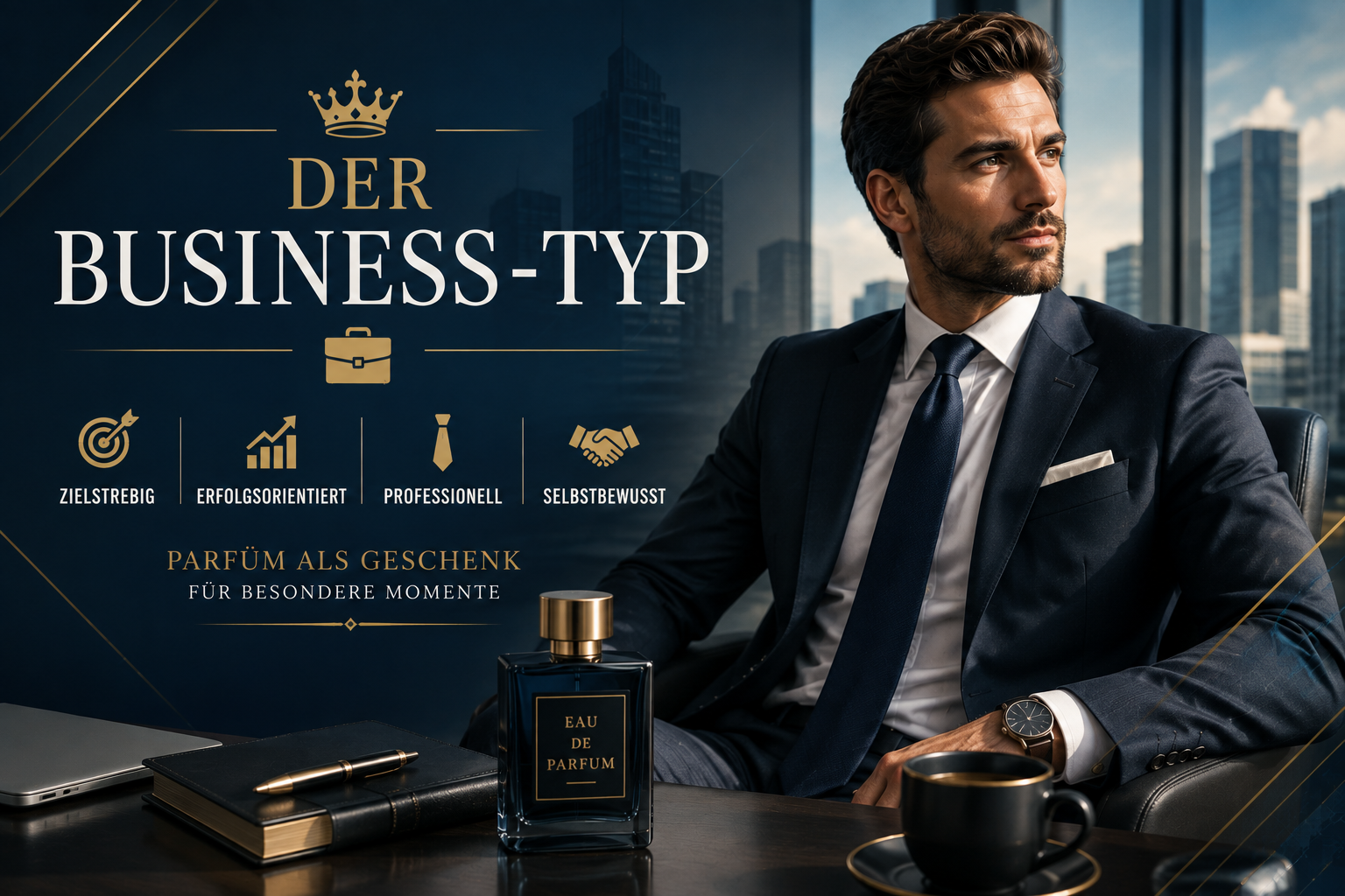 Parfüm als Geschenk für einen erfolgreichen Business-Typ finden