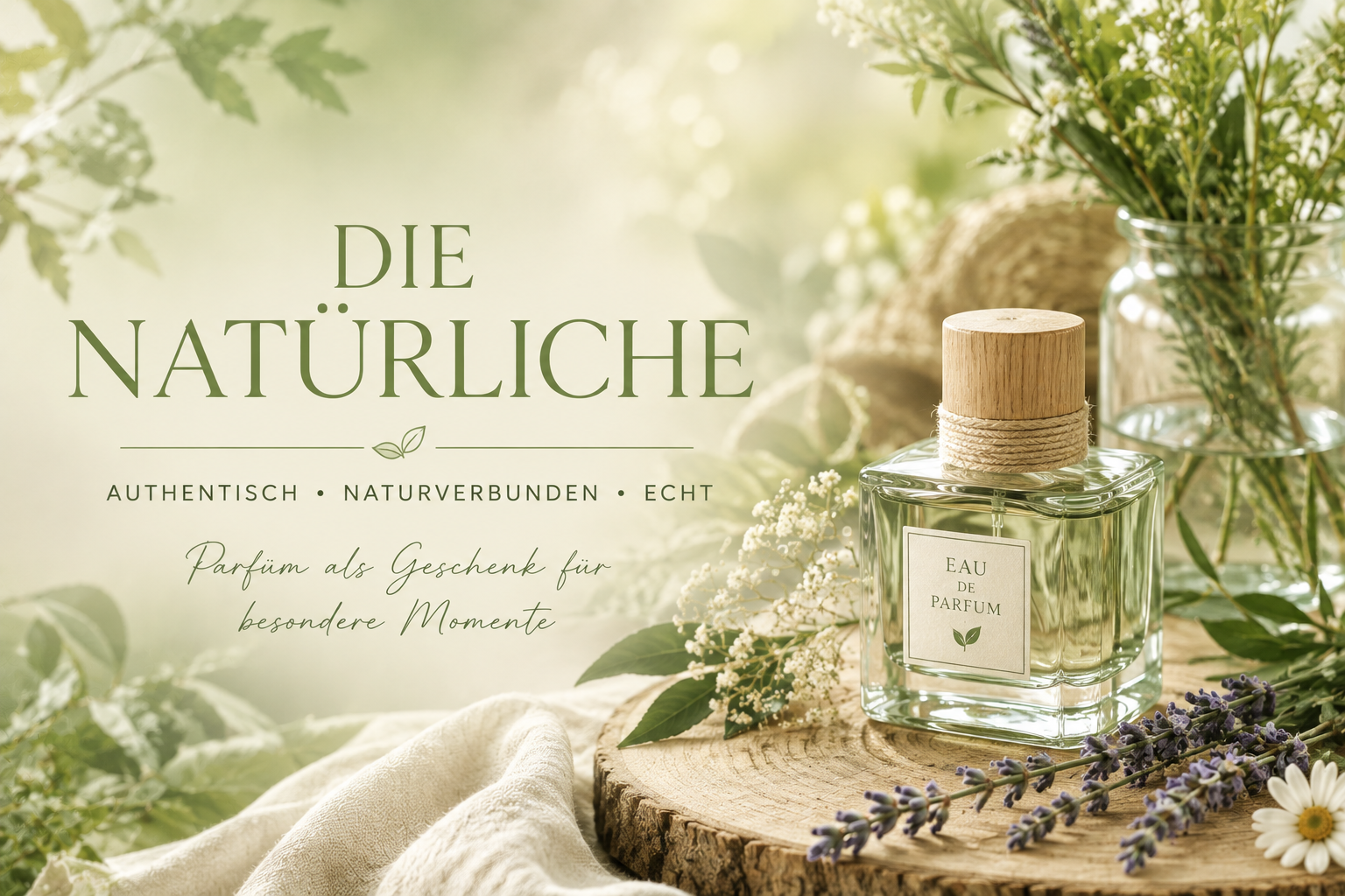 Parfüm als Geschenk für eine natürliche Frau finden