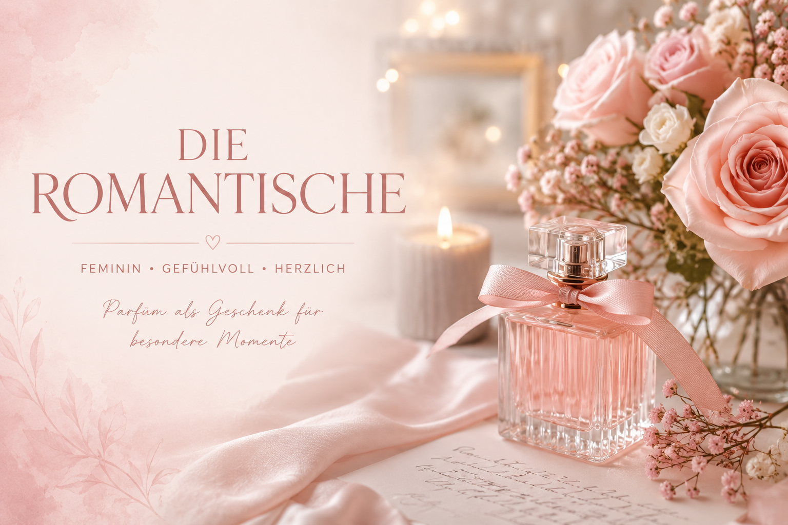 Parfüm als Geschenk für die romantische Frau finden
