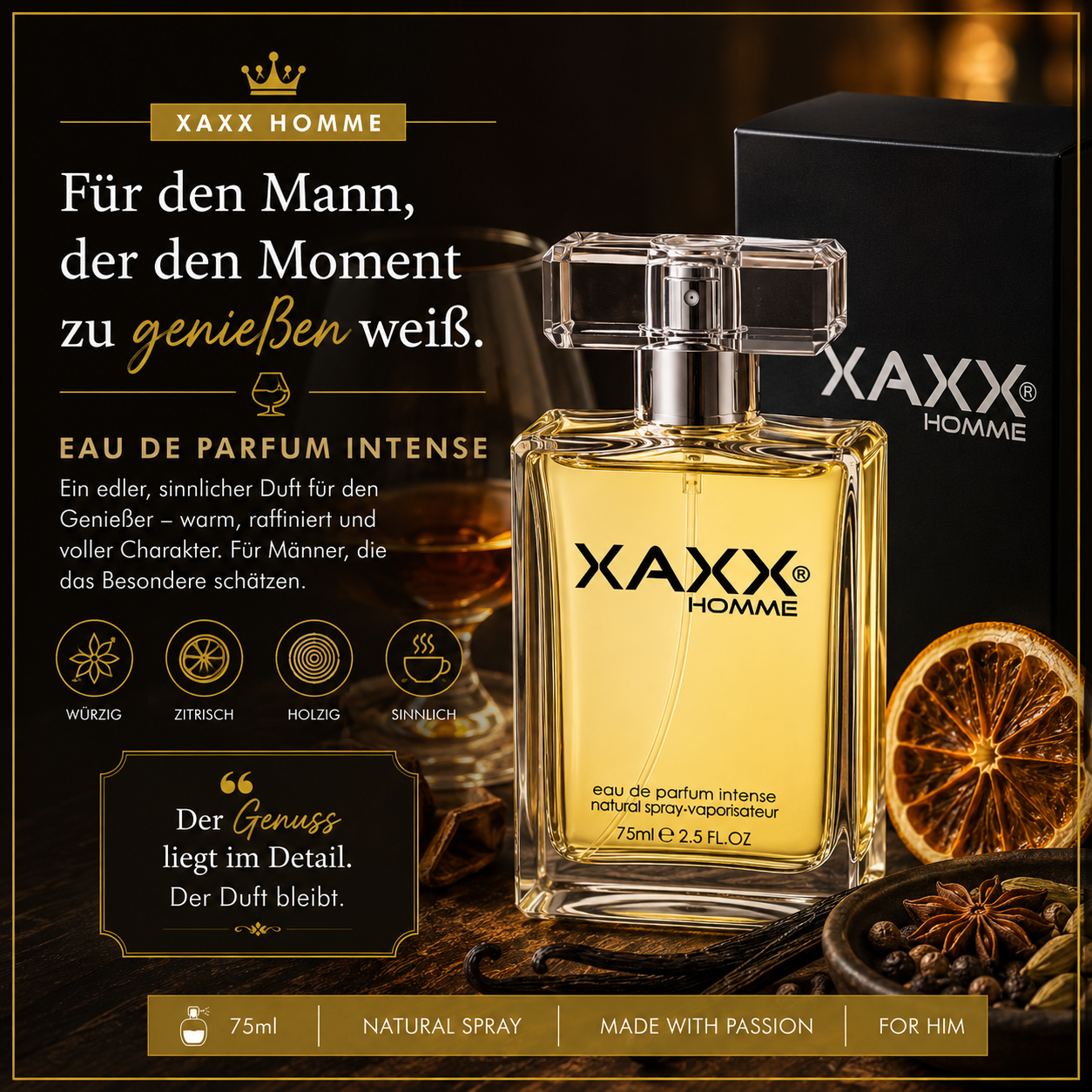 XAXX THIRTY SEVEN – Parfum Geschenk für den Genießer