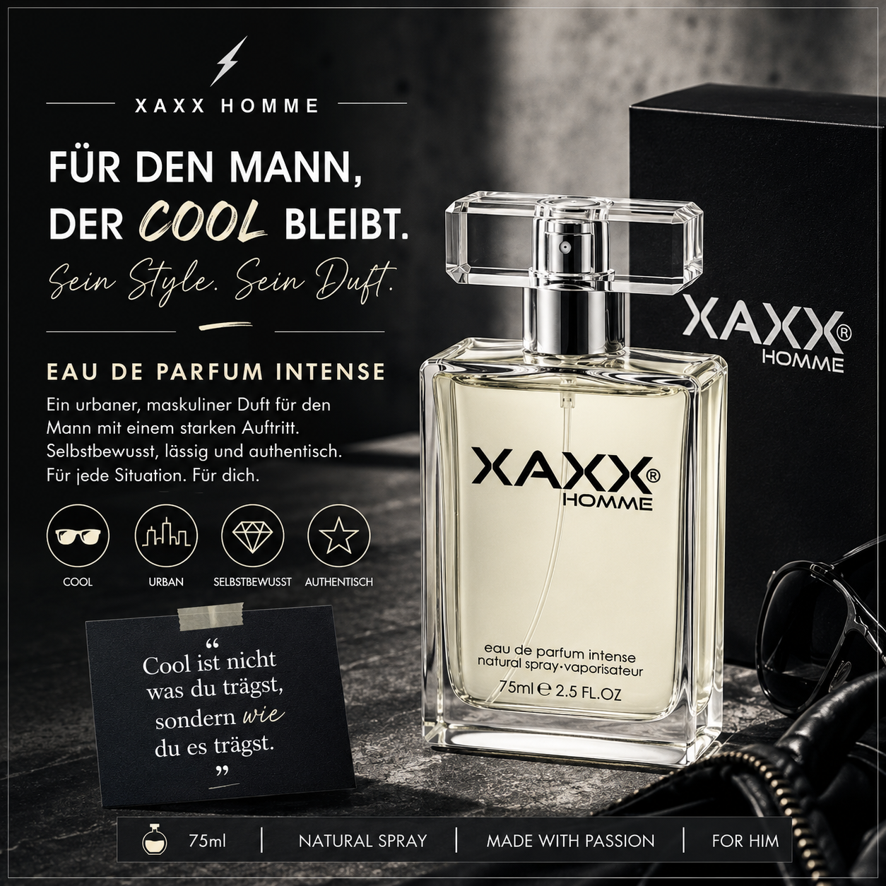 XAXX TWENTY THREE – Parfum Geschenk für den Coolen