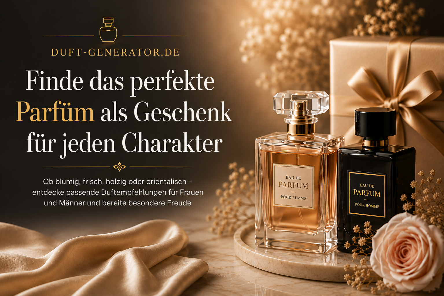 Das perfekte Parfüm als Geschenk finden